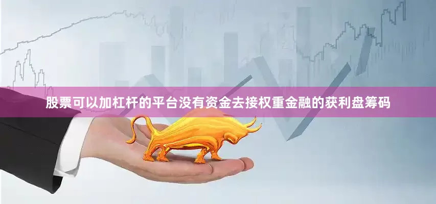 股票可以加杠杆的平台没有资金去接权重金融的获利盘筹码